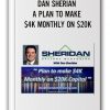 DAN SHERIAN - A PLAN TO MAKE $4K MONTHLY ON $20K