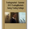 Tradingmarket - Summer 2013 TradingMarkets Swing Trading College