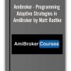 Amibroker - Programming Adaptive Strategies in AmiBroker by Matt Radtke