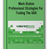 Mark Oryhon – Professional Strategies For Trading The DAX
