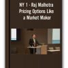 NY 1 - Raj Malhotra - Pricing Options Like a Market Maker