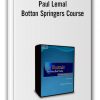 Paul Lemal - Botton Springers Course