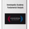 Investopedia Academy - Fundamental Analysis