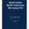 Wyckoff Analytics - Wyckoff Trading Course (Wtc) (Spring 2019) (Jan-April)