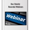 Don Steinitz - Recorded Webinars