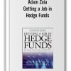 Getting a Job in Hedge Funds