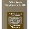E.Walter Maunder – The Astronomy of the Bible