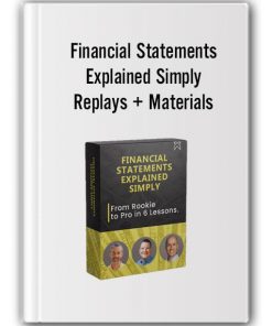 Financial Statements Explained Simply Replays and Materials
